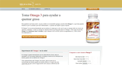 Desktop Screenshot of omega3.dietadelazona.com.mx